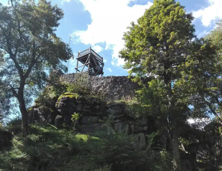 Burgruine Schellenberg (Oberpfalz), Germany